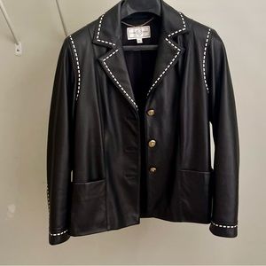 Authentic leather Jacket Size Small